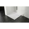 Kvadratinis dušo padėklas Besco Vexo Marble, 90 x 90 cm