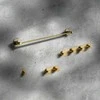 Laveo Miri kabykla su 4 kabliukais, Gold