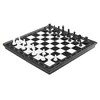 Lean Toys Magnetinės žaidimų lentos rinkinys 7 viename šachmatų Ludo Backgammon juodraščiai