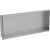 Mexen X-Wall-NR įleidžiama sieninė lentyna, 75x30 cm, Inox