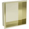 Mexen X-Wall-NR įleidžiama sieninė lentyna, 30x30 cm, Gold