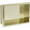 Mexen X-Wall-NR įleidžiama sieninė lentyna, 30x20 cm, Gold