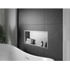 Mexen X-Wall-R įleidžiama sieninė lentyna, 75x30 cm, Inox