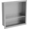 Mexen X-Wall-R įleidžiama sieninė lentyna 2l, 30x30 cm, Inox