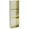 Mexen X-Wall-R įleidžiama sieninė lentyna 3l, 90x30 cm, Gold
