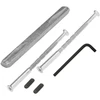 Montavimo rinkinys rankenoms su 120 mm strypu Kuchinox, Satin