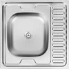 Plieninė virtuvinė plautuvė Kuchinox 60, SK6_013T, Inox