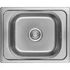 Plieninė virtuvinė plautuvė Kuchinox ORION, SKO_310T, Inox Linen