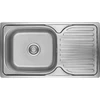 Plieninė virtuvinė plautuvė Kuchinox ORION, SKO_011T, Inox