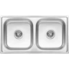 Plieninė virtuvinė plautuvė Kuchinox STANDARD, SKS_320T, Inox Linen