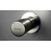 Potinkinis 4 dalių vonios maišytuvas Deante Silia Hexa BHS_F18P, Brushed steel