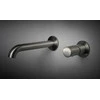 Potinkinis praustuvo maišytuvas Deante Silia Hexa BHS_F54L, Brushed steel