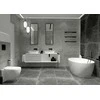 Potinkinis WC komplektas Deante Peonia 6in1, CDEN6ZPW, Baltas/Nero