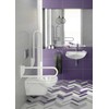Potinkinis WC komplektas Deante Vital 6in1, CDVS6WPW, Baltas/Chrome
