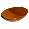 Praustuvas Besco Anya Earth Rust, 50 cm, su chrome sifonu