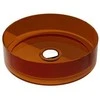 Praustuvas Besco Enya Earth Rust, 36 cm, su baltu dangteliu