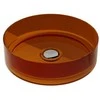 Praustuvas Besco Enya Earth Rust, 36 cm, su chrome sifonu