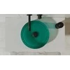 Praustuvas Besco Enya Ocean Breeze, 36 cm, su juodu dangteliu
