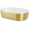 Praustuvas Besco Lova Glam Gold, 34 x 53 x 13 cm