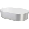Praustuvas Besco Lova Glam Sidabrinis, 34 x 53 x 13 cm