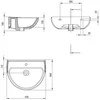 Praustuvas Deante Jasmin CDJ_6U5W, Baltas