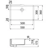 Praustuvas Deante Temisto CDT_6U5U, Baltas