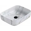 Praustuvas Mexen Carla 50 cm, Baltas Marble 2