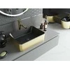 Praustuvas Mexen Catia 48 cm, Juodas matt/Gold