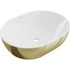 Praustuvas Mexen Viki 48 cm, Baltas/Gold