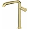 Praustuvo maišytuvas Deante Silia Hexa Tall BHS_R24K, Brushed auksinis