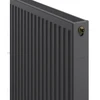 Radiatorius Mexen CC21, 500 x 400 mm, 443 W, pajungimas iš apačios per vidurį, antracitas