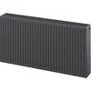 Radiatorius Mexen CC33, 300 x 1400 mm, 1868 W, pajungimas iš apačios per vidurį, antracitas