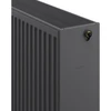 Radiatorius Mexen CC33, 300 x 2400 mm, 3202 W, pajungimas iš apačios per vidurį, antracitas