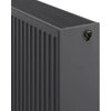 Radiatorius Mexen CC33, 500 x 400 mm, 808 W, pajungimas iš apačios per vidurį, antracitas