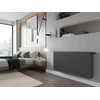 Radiatorius Mexen CC33, 900 x 2000 mm, 6364 W, pajungimas iš apačios per vidurį, antracitas