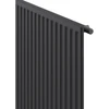 Radiatorius Mexen CH10 Hygiene, 400 x 2400 mm, 1037 W, pajungimas iš šono, antracitas
