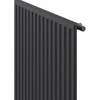 Radiatorius Mexen CH10 Hygiene, 600 x 500 mm, 312 W, pajungimas iš šono, antracitas