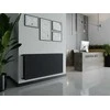 Radiatorius Mexen CH20 Hygiene, 300 x 1600 mm, 1018 W, pajungimas iš šono, antracitas