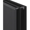 Radiatorius Mexen CH30 Hygiene, 500 x 2400 mm, 3112 W, pajungimas iš šono, antracitas