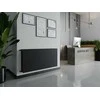 Radiatorius Mexen CHF20 Hygiene Flat, 400 x 800 mm, 575 W, pajungimas iš šono, antracitas