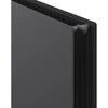 Radiatorius Mexen CHF20 Hygiene Flat, 600 x 1200 mm, 1204 W, pajungimas iš šono, antracitas