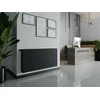 Radiatorius Mexen CVHF20 Hygiene Flat, 600 x 600 mm, 602 W, apatinio pajungimo, antracitas