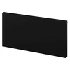 Radiatorius Mexen Flat CCF11, 300 x 2000 mm, 909 W, pajungimas iš apačios per vidurį, juodas