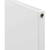 Radiatorius Mexen Flat CCF11, 500 x 1800 mm, 1228 W, pajungimas iš apačios per vidurį, baltas