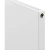 Radiatorius Mexen Flat CCF11, 600 x 700 mm, 548 W, pajungimas iš apačios per vidurį, baltas