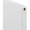 Radiatorius Mexen Flat CCF21, 900 x 1300 mm, 2066 W, pajungimas iš apačios per vidurį, baltas