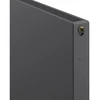 Radiatorius Mexen Flat CCF21, 900 x 900 mm, 1431 W, pajungimas iš apačios per vidurį, antracitas