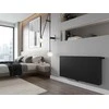 Radiatorius Mexen Flat CCF22, 500 x 900 mm, 1228 W, pajungimas iš apačios per vidurį, juodas