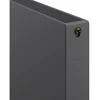 Radiatorius Mexen Flat CCF22, 600 x 1400 mm, 2215 W, pajungimas iš apačios per vidurį, antracitas