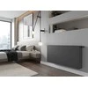 Radiatorius Mexen Flat CCF33, 300 x 1500 mm, 1860 W, pajungimas iš apačios per vidurį, antracitas
